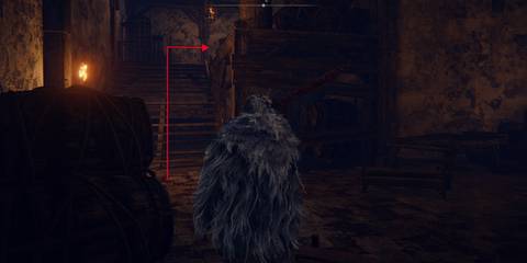 Elden Ring Castle Sol Shotel Wooden Stairs