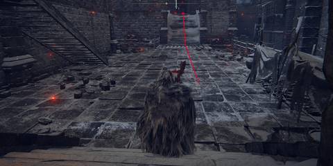 Elden Ring Castle Sol Up Stairs To Church