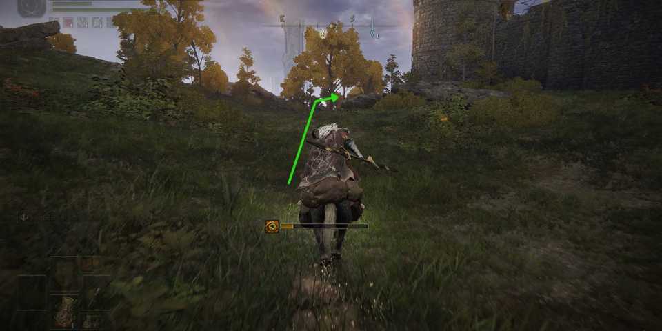 Elden Ring Church Inhibition Around Castle Turret