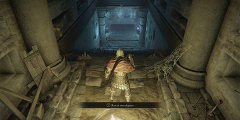 Elden Ring Cliffbottom Catacombs Scythe Path One