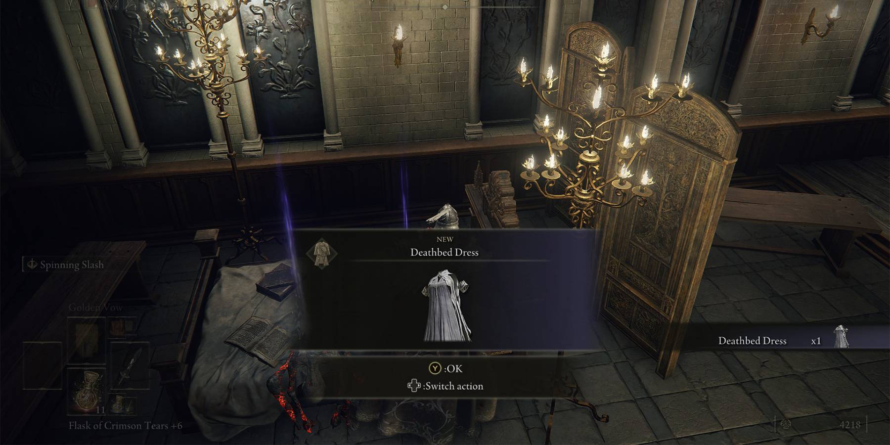Elden Ring Deathbed Dress Location Heals Allies Elden Ring Deathbed Dress Location Heals Allies