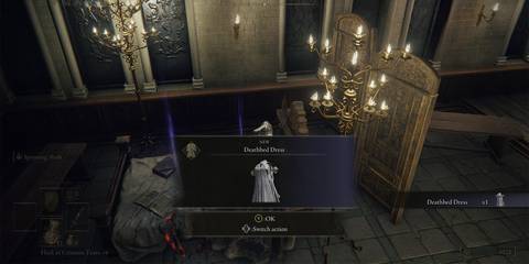 Elden Ring Deathbed Dress Pickup