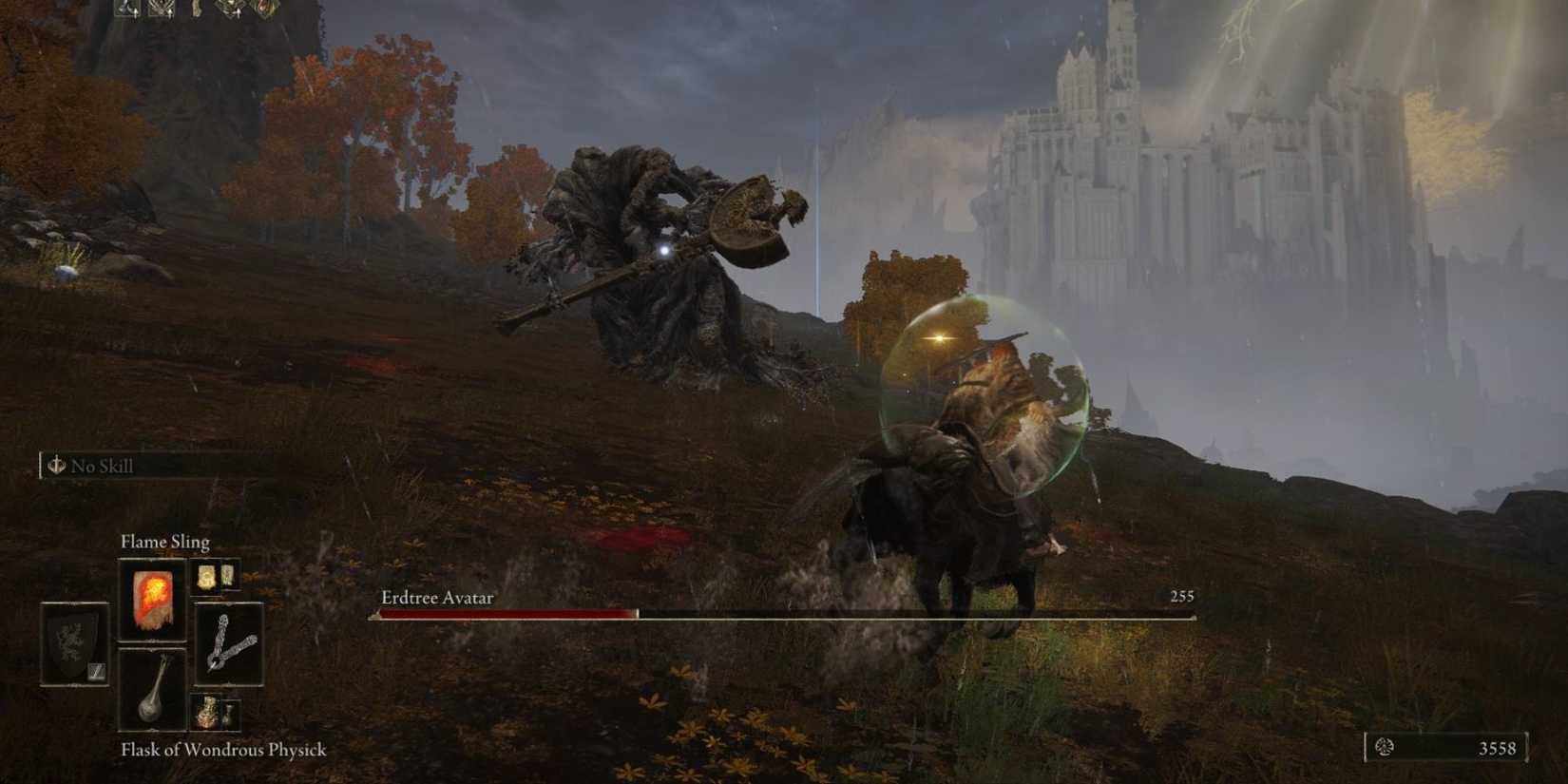 Elden Ring Erdtree Avatar Boss Guide Fight Targeting Horseback