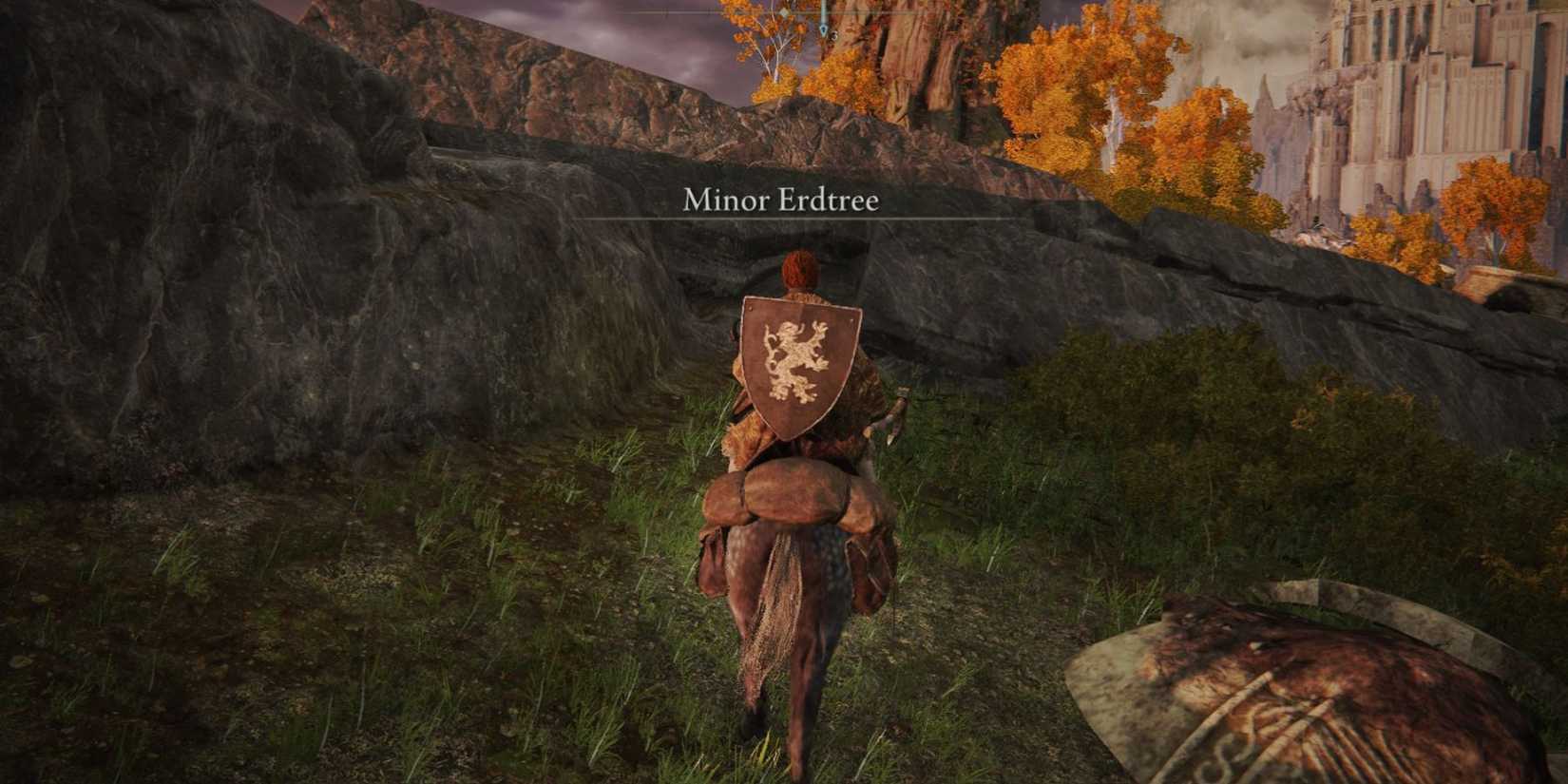 Elden Ring Erdtree Avatar Boss Guide Minor Erdtree Location Notification