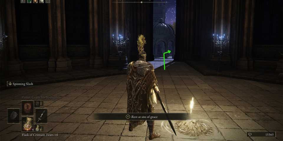 Elden Ring Exit Site Of Grace Towards Mimic Tear