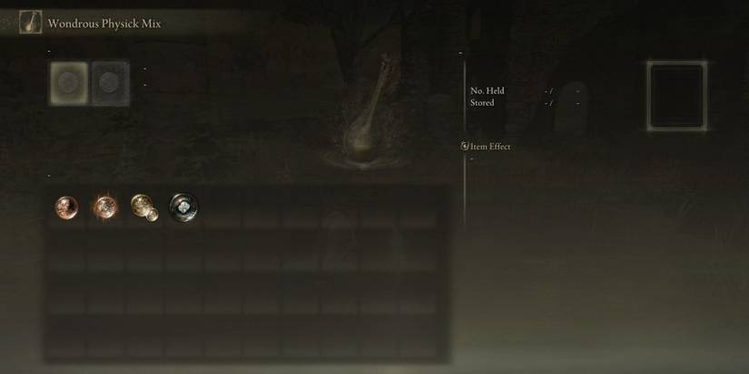 Elden Ring Flask of Wondrous Physick Guide Mixing Crystal Tear Lost Grace Screen