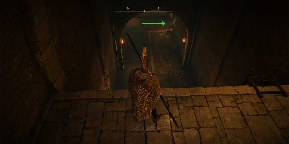 Elden Ring Follow Path Through Sewer
