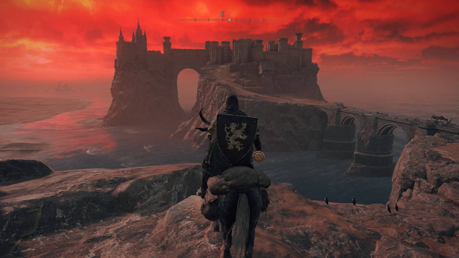 Elden Ring Get Into Redmane Castle Guide Distant Landscape