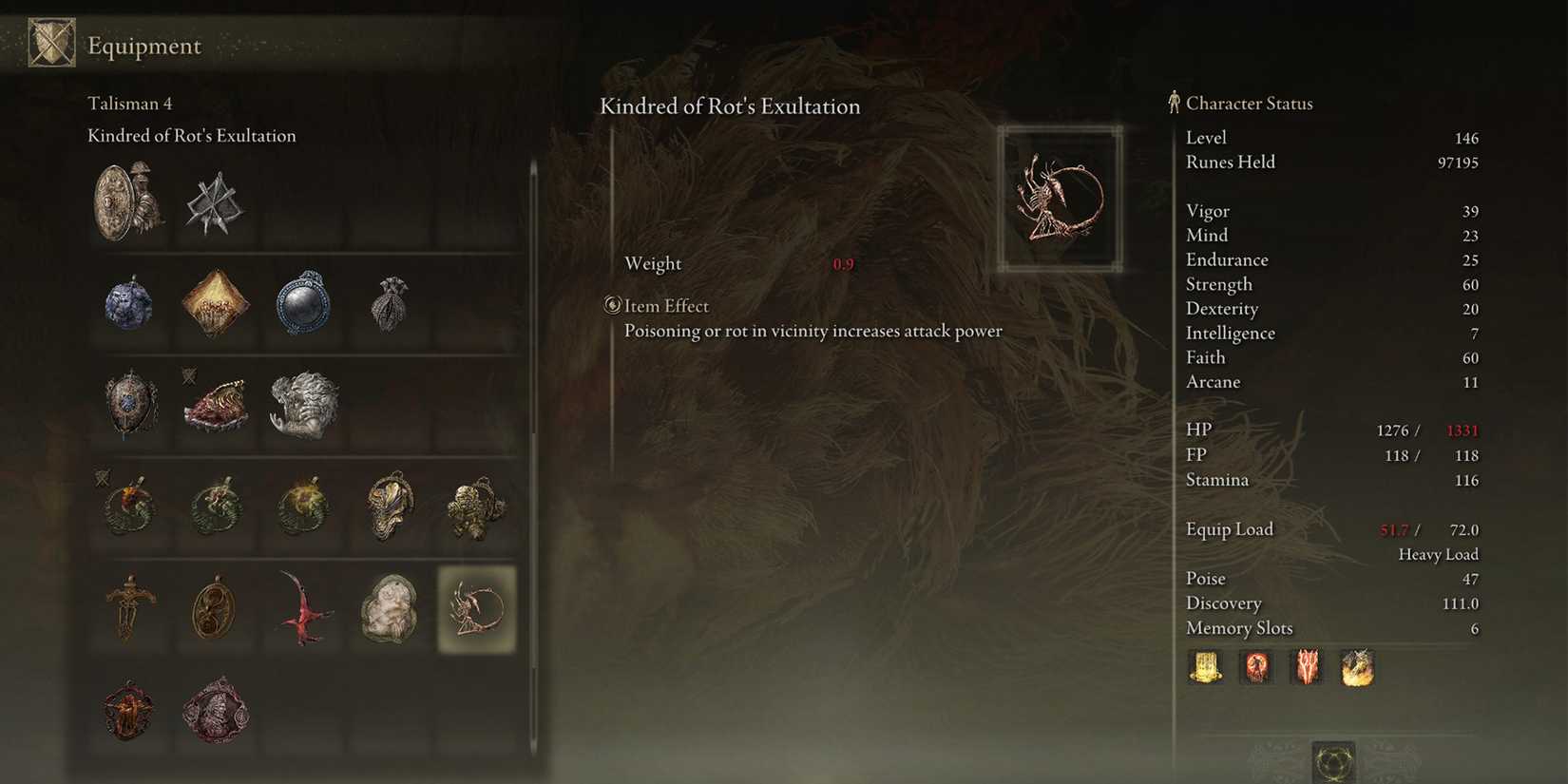 Elden Ring Kindred of Rots Exultation