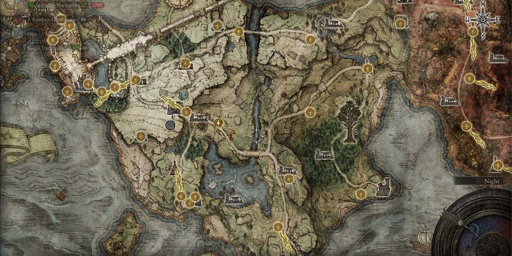 Elden Ring Location of Murkwater Cave