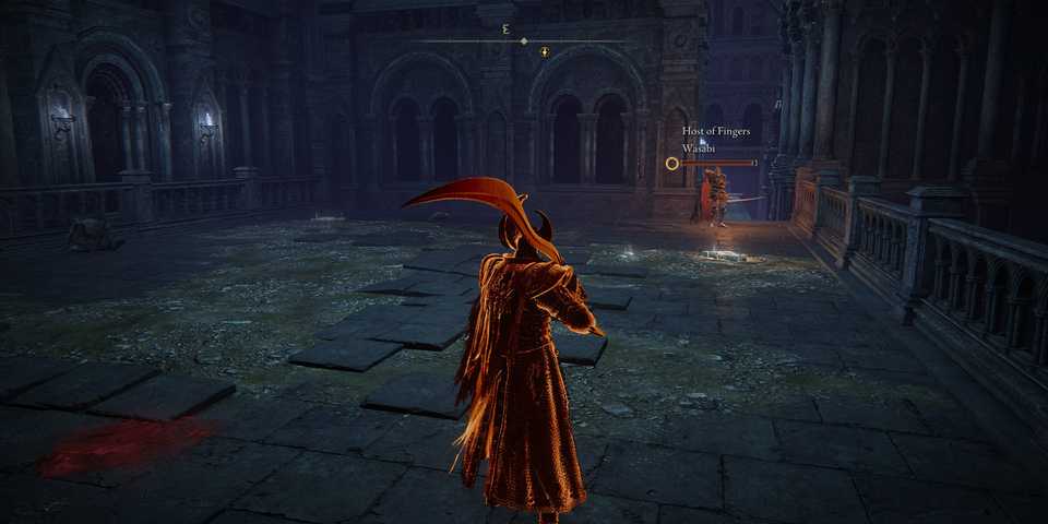 Elden Ring Mimic Tear Through Hallway