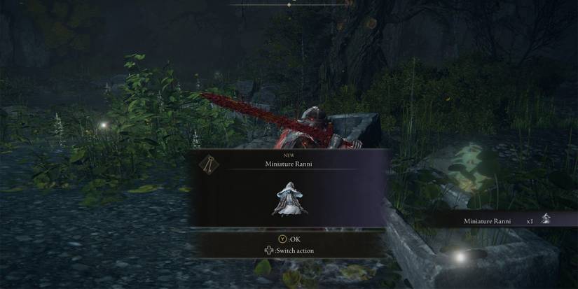 Elden Ring Miniature Ranni Doll