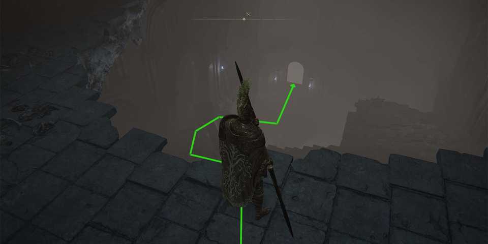 Elden Ring Nokron Door Down Steep Sides