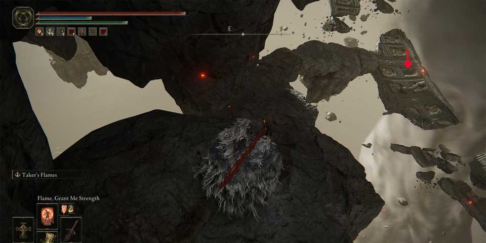 Elden Ring Placidusax Floating Wall