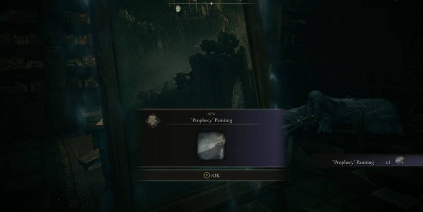 Elden Ring Prophecy Painting Puzzle Solution Acquired Inventory