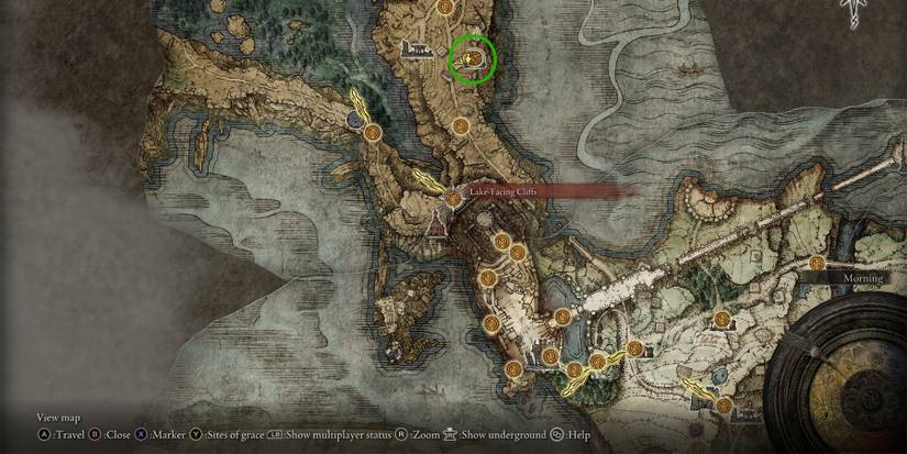 Elden Ring Scythe Map