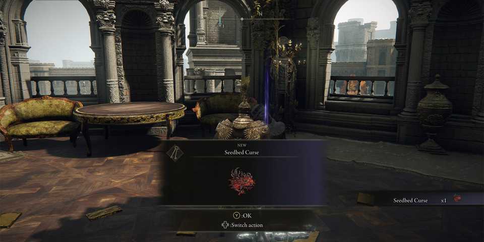 Elden Ring Seedbed Curse Item Get