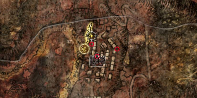 Elden Ring Sellia Town Map Items Barrier