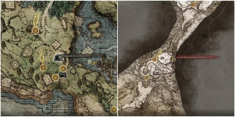 Elden Ring Split Image Ulcerated Tree Spirit Locations
