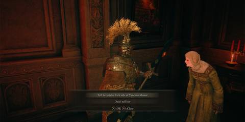 Elden Ring Tell Rya Truth Volcano Manor