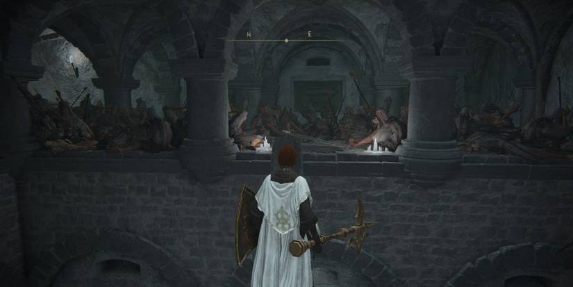 Elden Ring Three Fingers Location Guide Behind Leyndell Catacombs Jumping Puzzle Dead Merchants