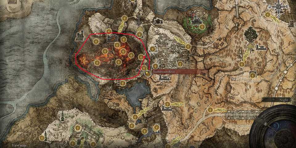 Elden Ring To Gelmir Heros Grave From Seethewater