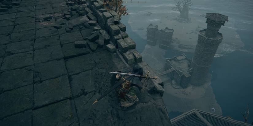 Elden Ring Twinblade Talisman Behind The Castle Cliffs