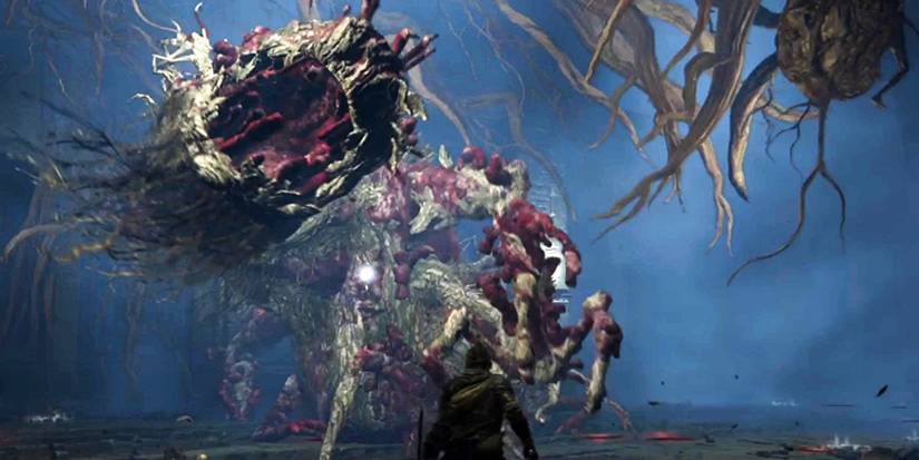 Elden Ring Ulcerated Tree Spirit Lunge