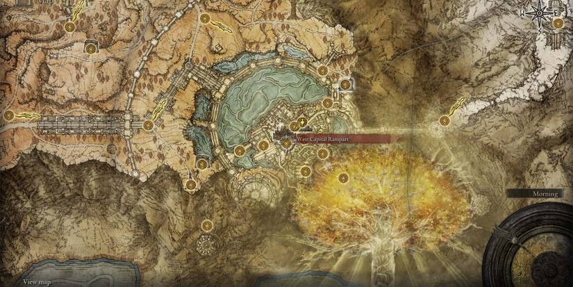 Elden Ring West Capital Rampart Site Of Grace