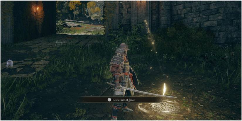 Elden Ring restpoint at Gatefront