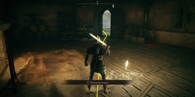EldenRingPathToRogierOverRampartsSiteGrace