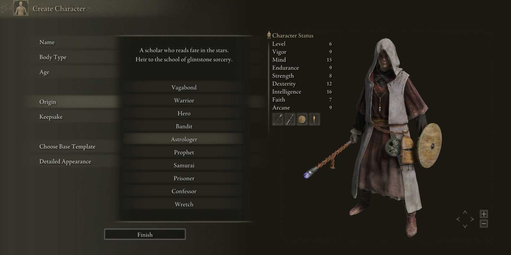 Elden Ring Astrologer Class