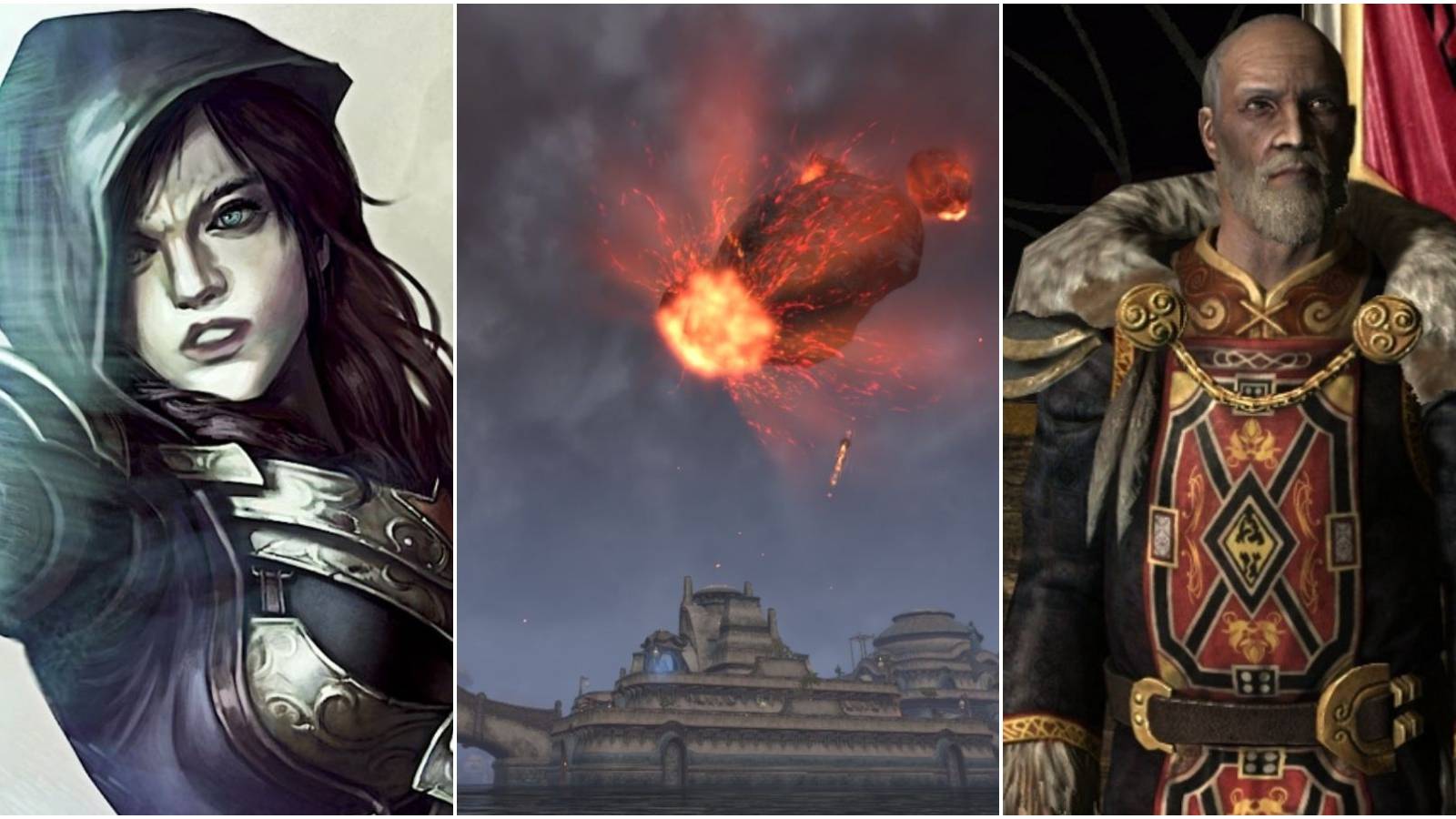 Breton woman female Baar Dau Vivec City Emperor Titus Mede II 2 Elder Scrolls