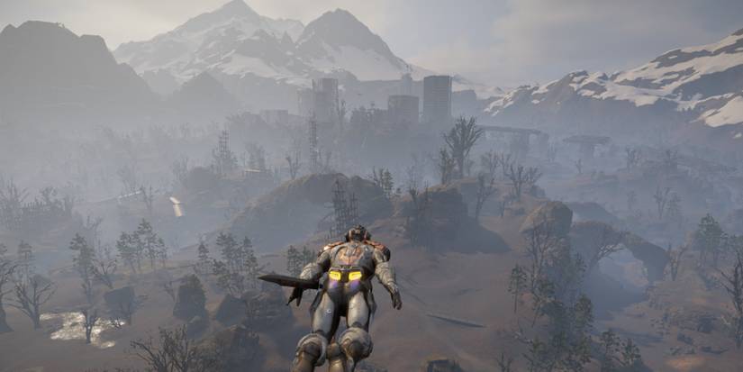 Elex II - Using the jetpack.
