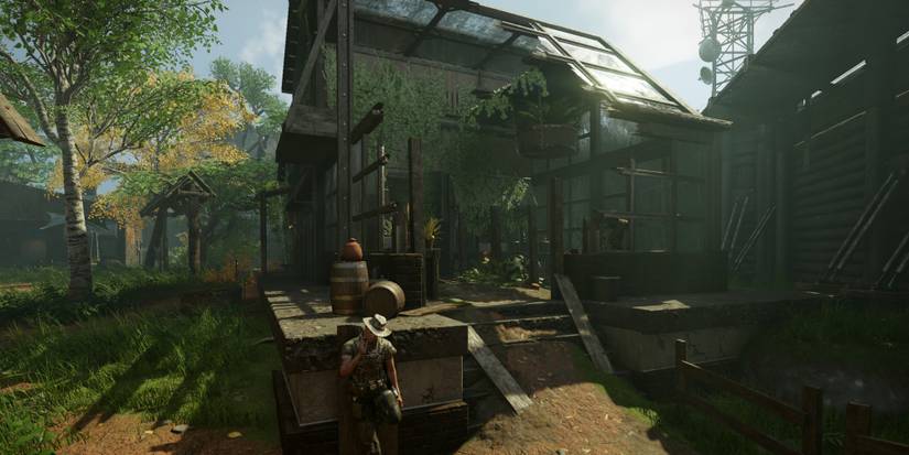 Elex II - Standing by a house.