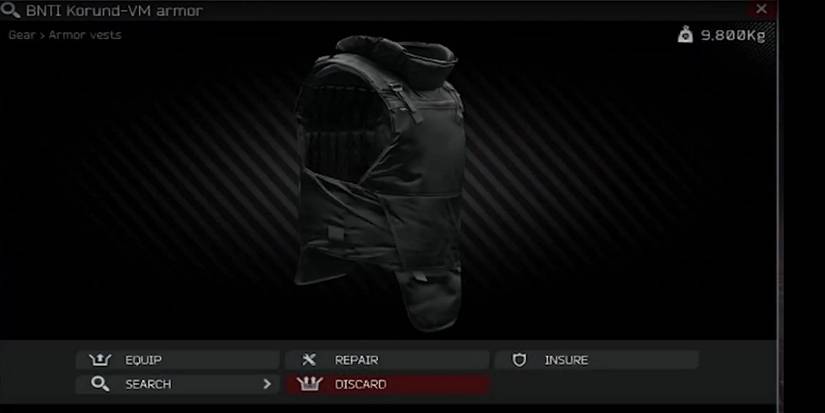 Escape From Tarkov screenshot BNTI Korund-VM in menu screen