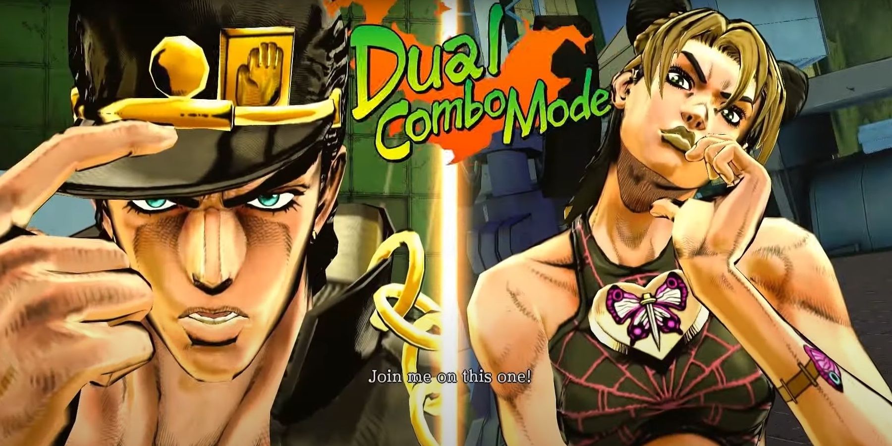 Eyes of heaven Gameplay With Jotaro And Jolyne Doing A Joint Combo Attack