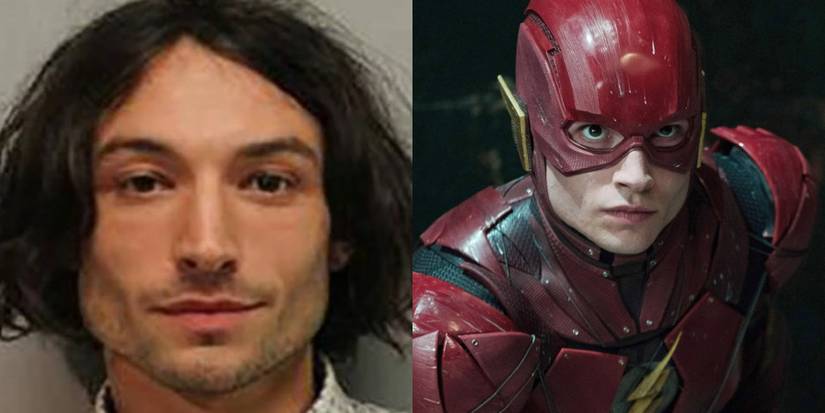 Ezra Miller The Flash arrested