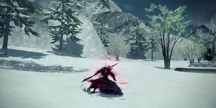 FF14 A Reaper using Enshroud