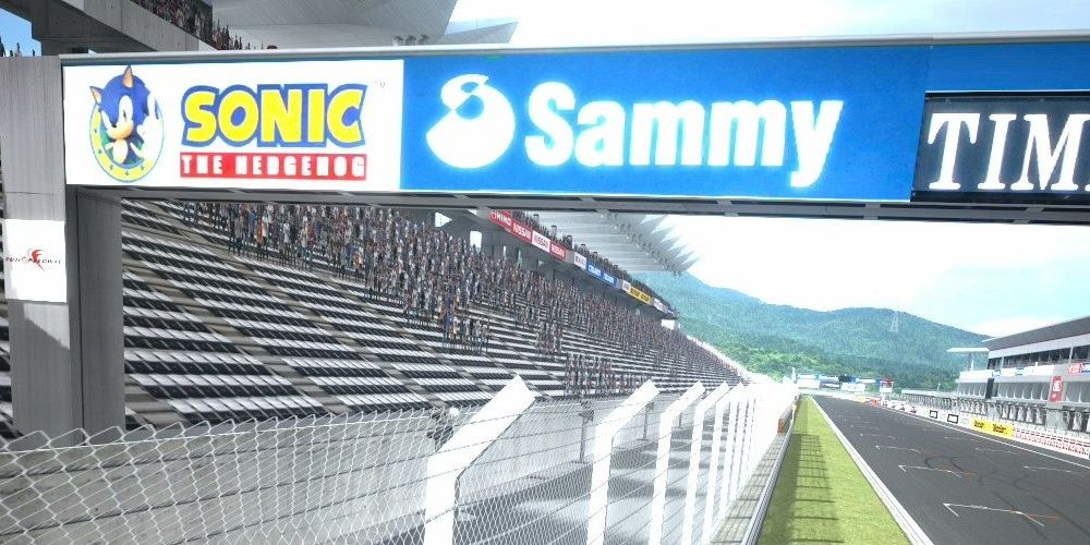 Banner of Sonic the Hedgehog found in Gran Turismo 6.
