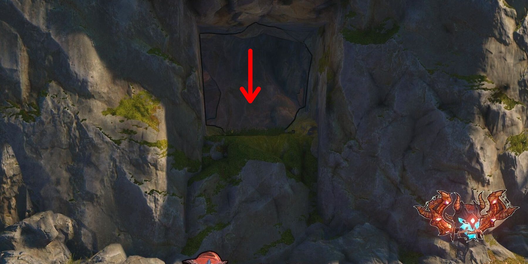 Location of Polka-dot Dye for A Farmer’s Ardor quest in Tiny Tina's Wonderlands.