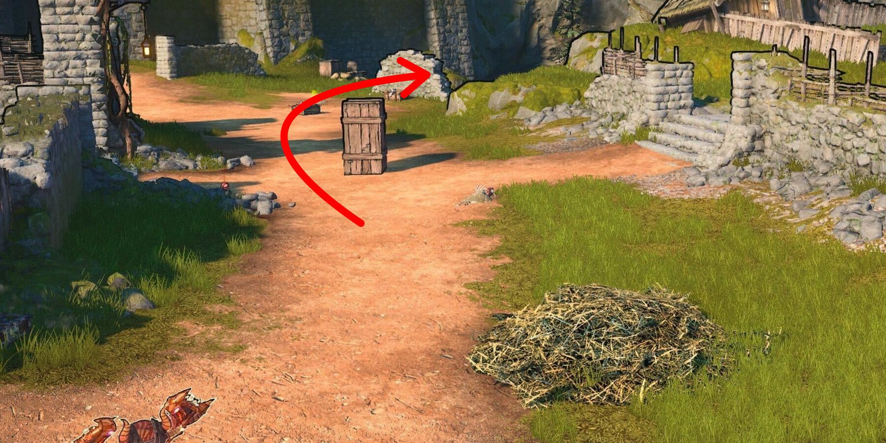 Location of Loincloth for A Farmer’s Ardor quest in Tiny Tina's Wonderlands.