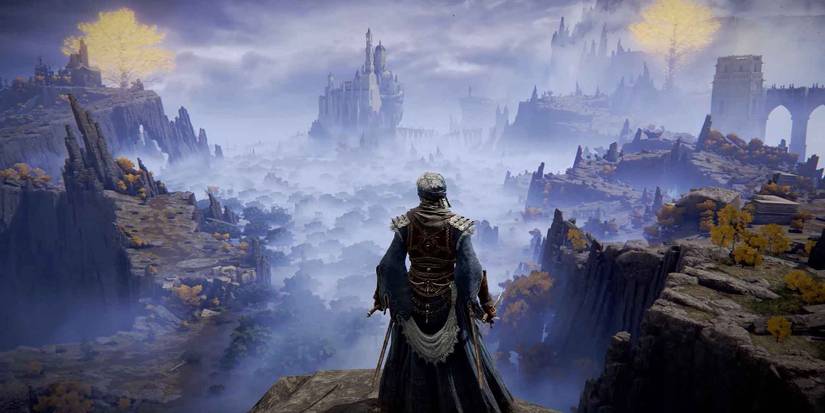 Overlooking the world in Elden Ring