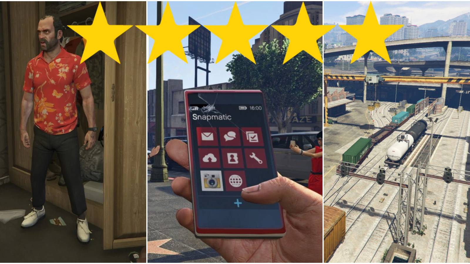 Featured image of GTA V Wanted Stars