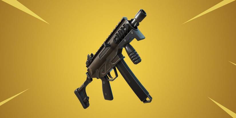 Fortnite Mythic Stinger SMG Key Art