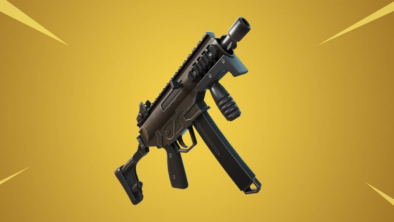 Fortnite Mythic Stinger SMG Key Art