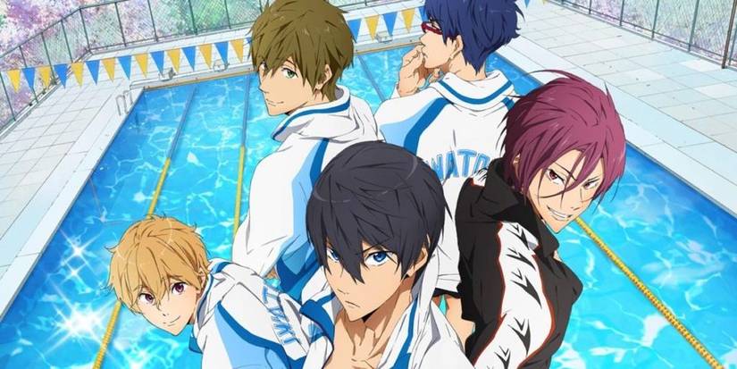 The boys of Itadori High School Swim Club