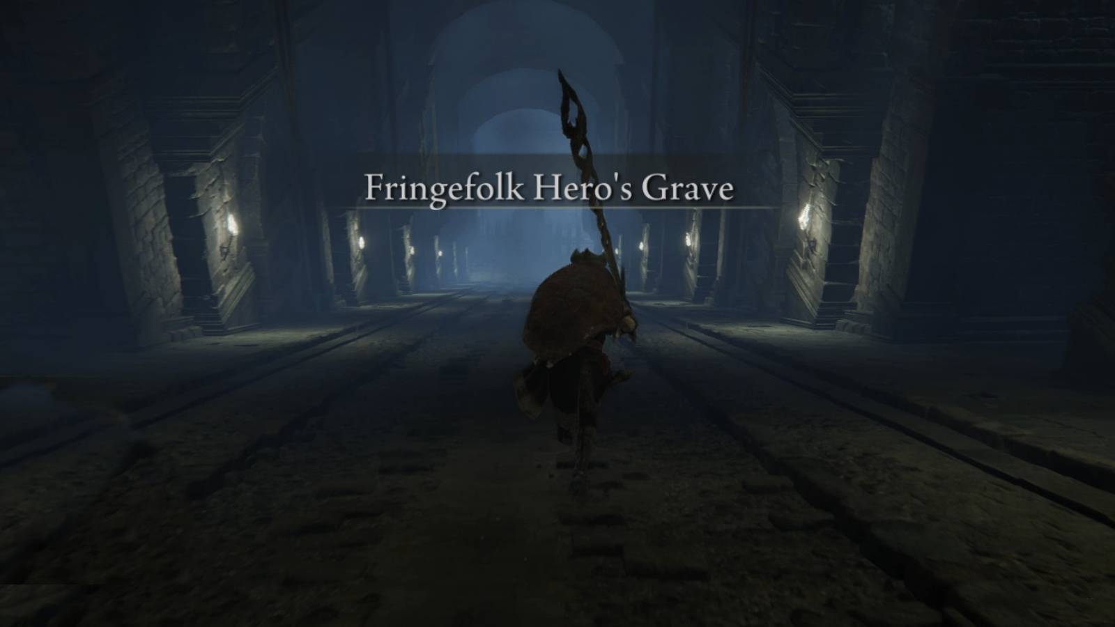 Fringefolk Hero Grave in Elden Ring
