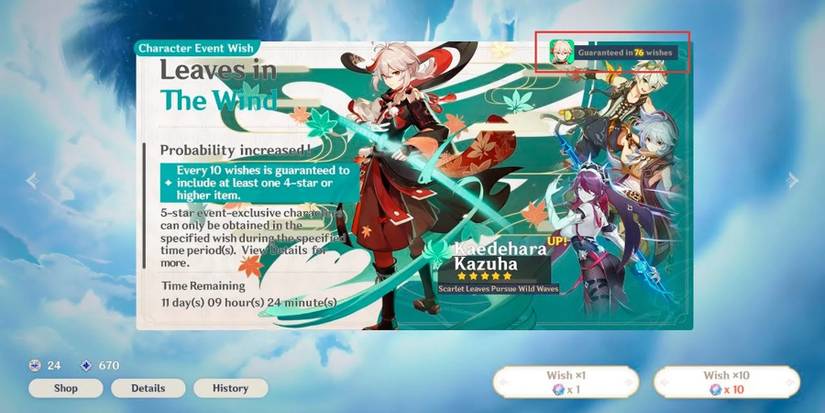 Genshin Impact new pity concept taken from Reddit