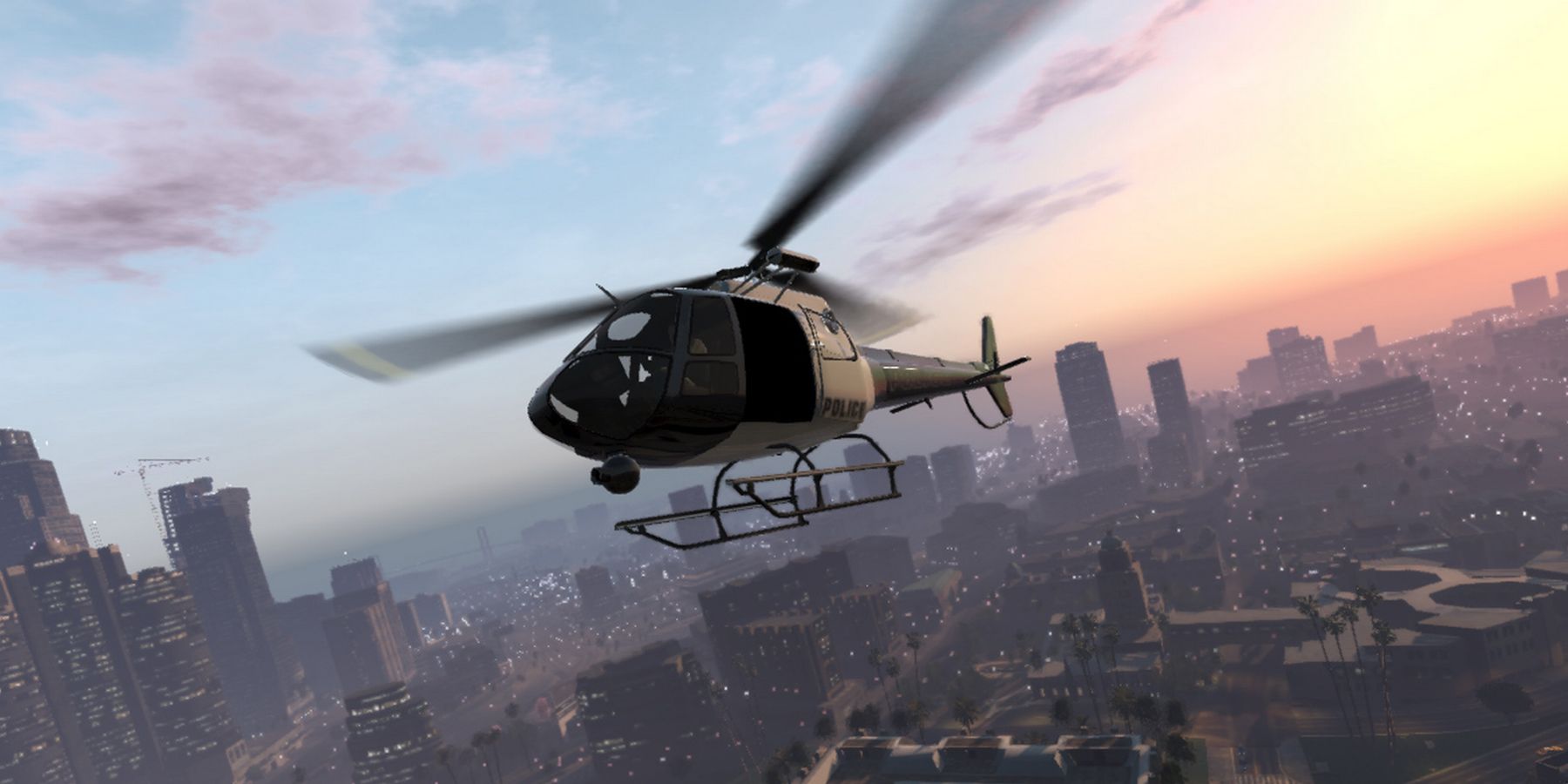 Hélicoptère Grand Theft Auto 5 Police Maverick